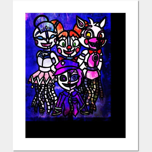 FNAF | Sister Location Wall Art by ScribbleSketchScoo